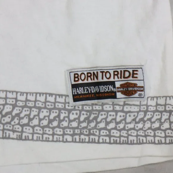 VTG HARLEY DAVIDSON Born to be Wild Boys Shirt NWT Sz L 14/16 - Picture 5 of 10
